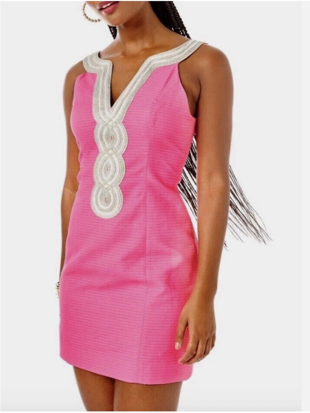 Lilly Pulitzer Valli Shift Dress – Hot Pink – Size 10